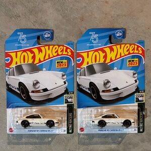 Porsche 911 Carrera RS 2.7 - White (2-Pack)